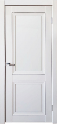 Дверь межкомнатная Деканто (Decanto) 1 белый бархат